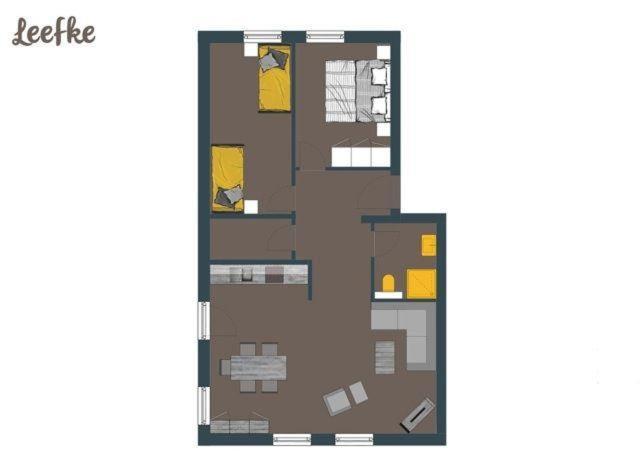 Leefke Apartment Goting Exterior photo